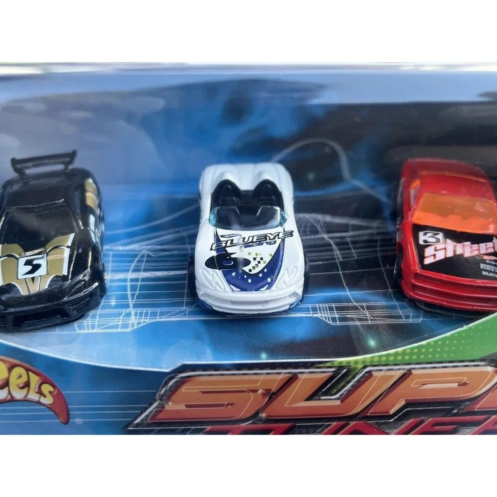 Hot Wheels - Super Tuners 3 Car Box Set - SHO-STOPPER MX48 TURBO Muscle Tone NIB